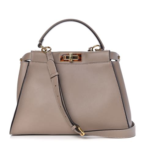fendi peekaboo dove grey